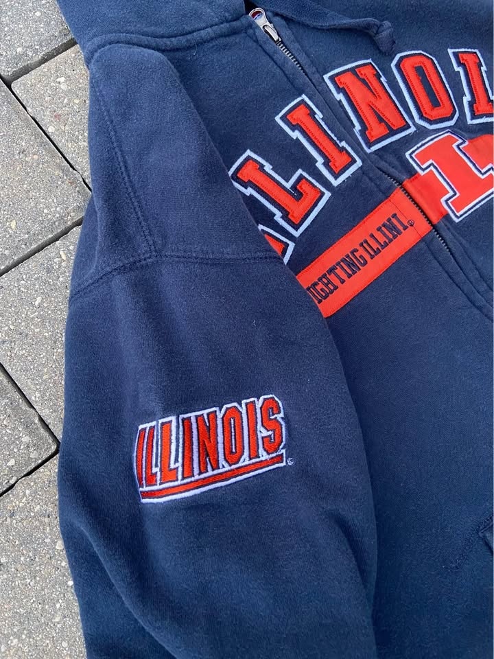 University Of Illinois Zip Up - photo 2