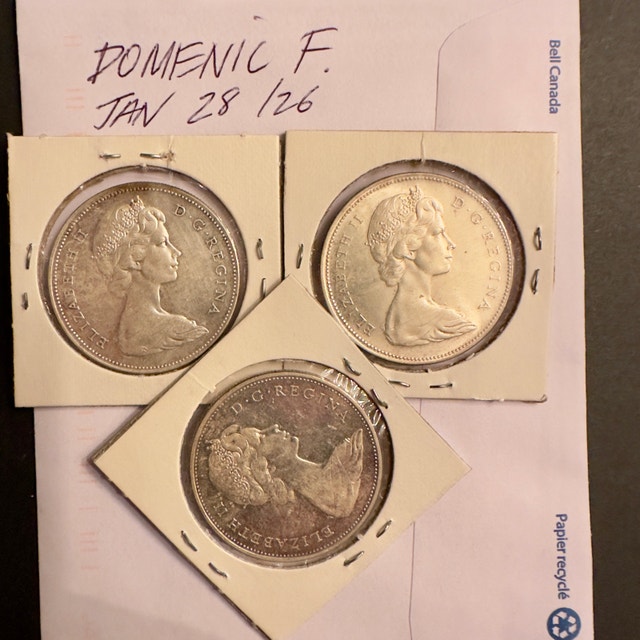 4 SILVER COINS - SELLING AS A LOT - photo 2