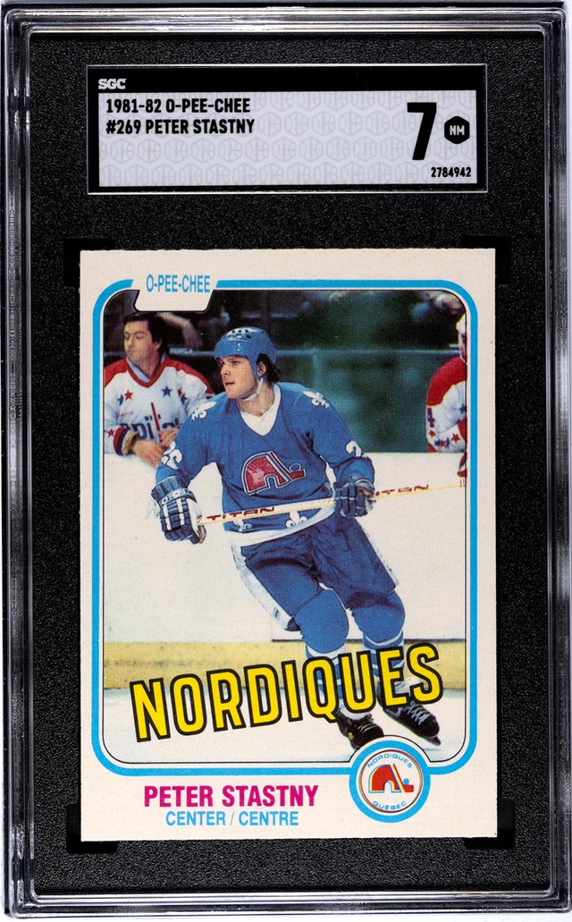 1981-82 O-PEE-CHEE OPC - Peter Stastny (R) - #269 - SGC 7