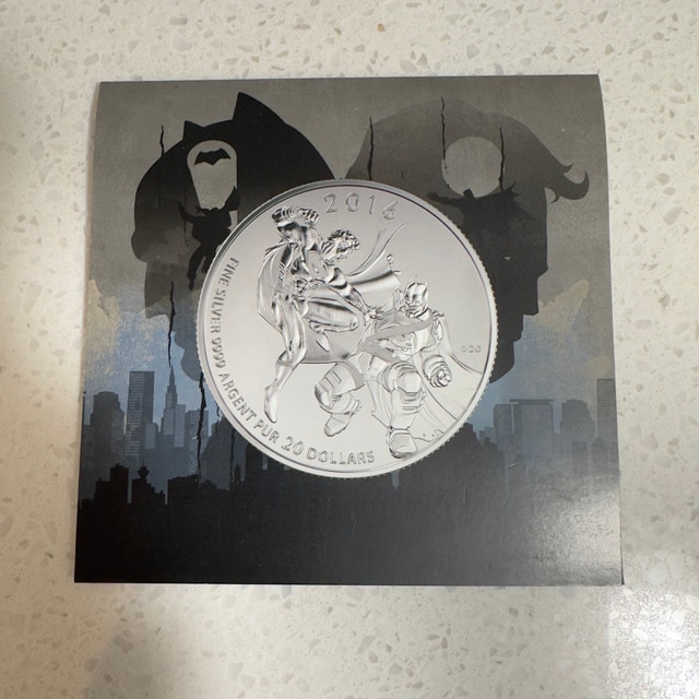2016 SILVER BATMAN V SUPERMAN DAWN OF JUSTICE Canada