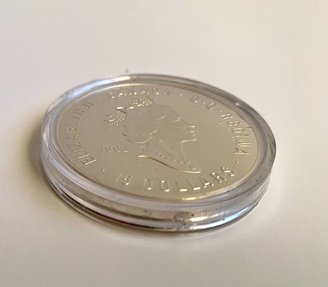 1996 Olympic RCM $15 Silver Coin - photo 4