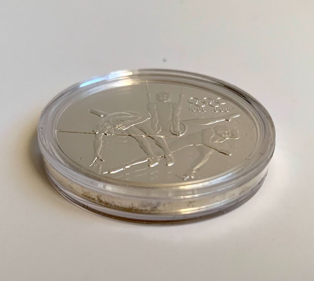 1996 Olympic RCM $15 Silver Coin - photo 5