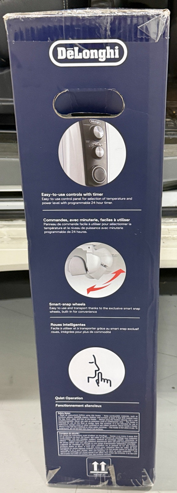 DeLonghi 1500 Watt Portable Radiant Heater - photo 2
