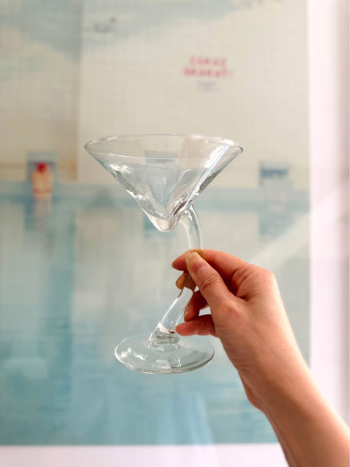 Twisted Stem Martini Glasses (Set of 2) - photo 2
