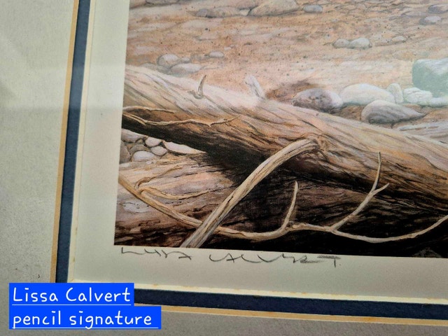 Lissa Calvert "On the Move" Signed Print - photo 3