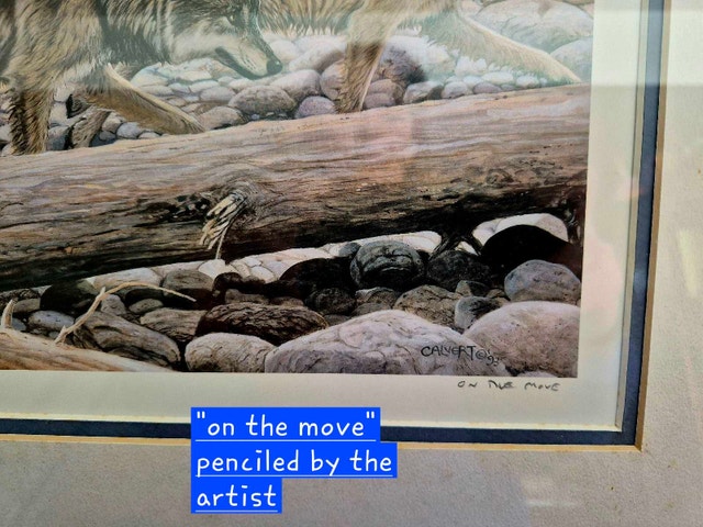 Lissa Calvert "On the Move" Signed Print - photo 5