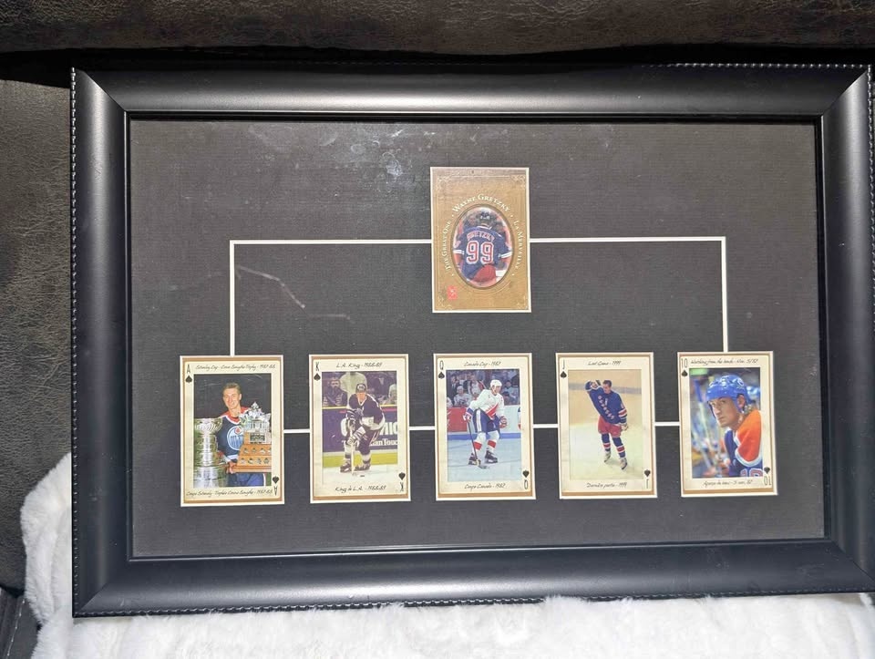 Wayne Gretzky Framed Cards