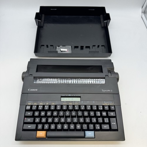 Canon TypeStar 2 Electronic Typewriter + Case (Powers On, Not Ty