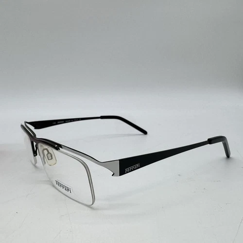 Ferrari 1203 C1-11 Black Eyeglasses Frames 53mm 18mm 145mm