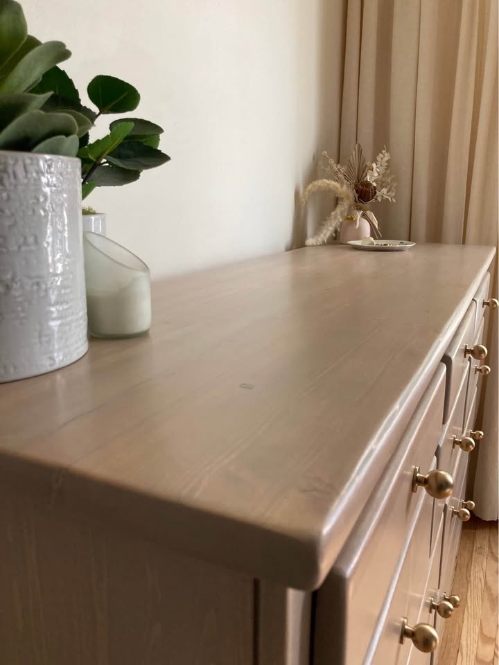 Solid Wood Vintage Dresser | 10 Drawers - photo 3