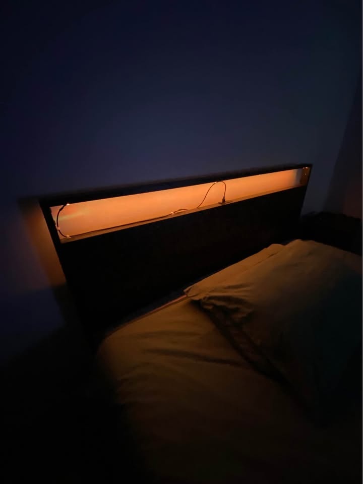 Queen Bed Frame and Mattress - photo 2