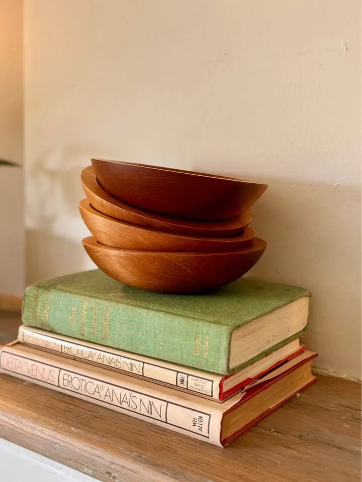 Baribocraft Canada Wooden Maple Bowl Set 4 Small Side Bowls image indicator(7)