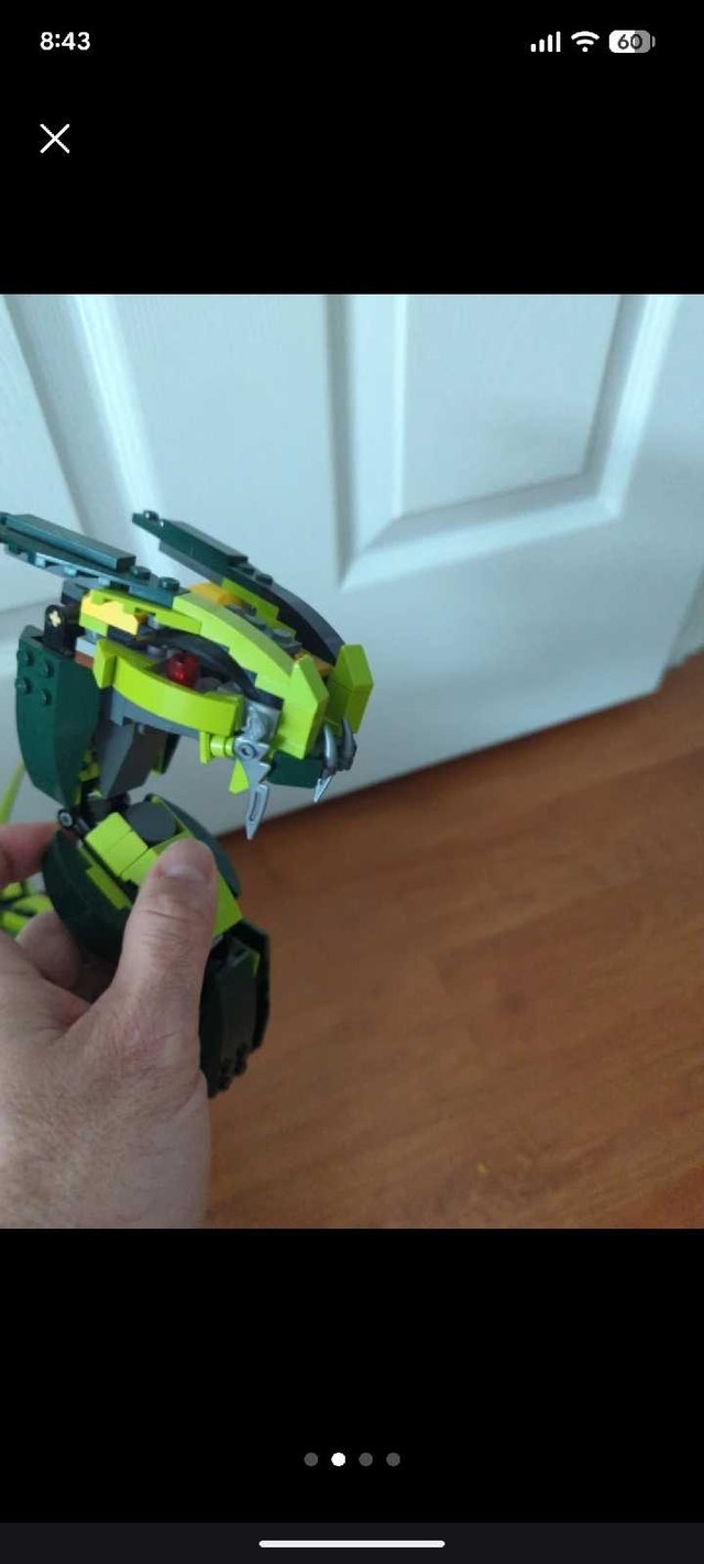 Snake from LEGO Epic Dragon Battle Set 9450 - photo 2
