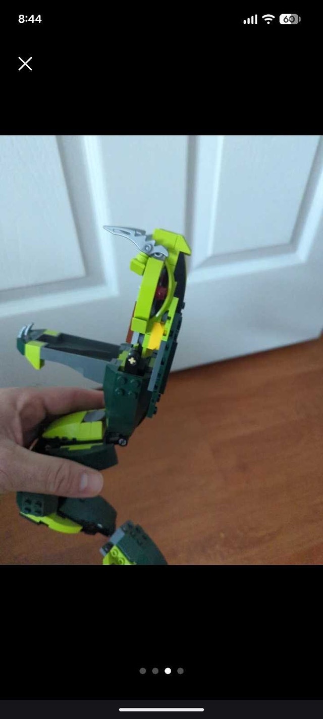 Snake from LEGO Epic Dragon Battle Set 9450 - photo 3