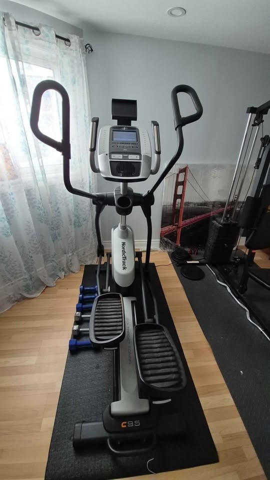 Complete Home Gym Set: NordicTrack Elliptical & Apex Machine - photo 2