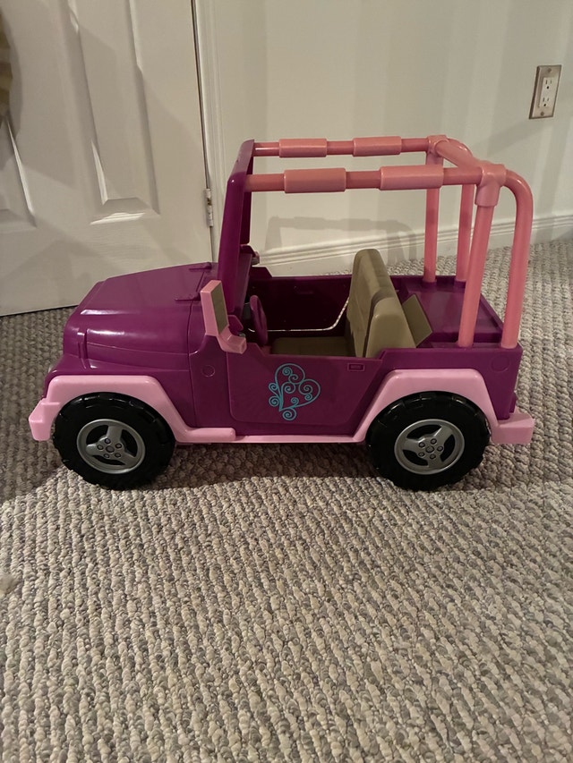 Doll Sized Toy Jeep
