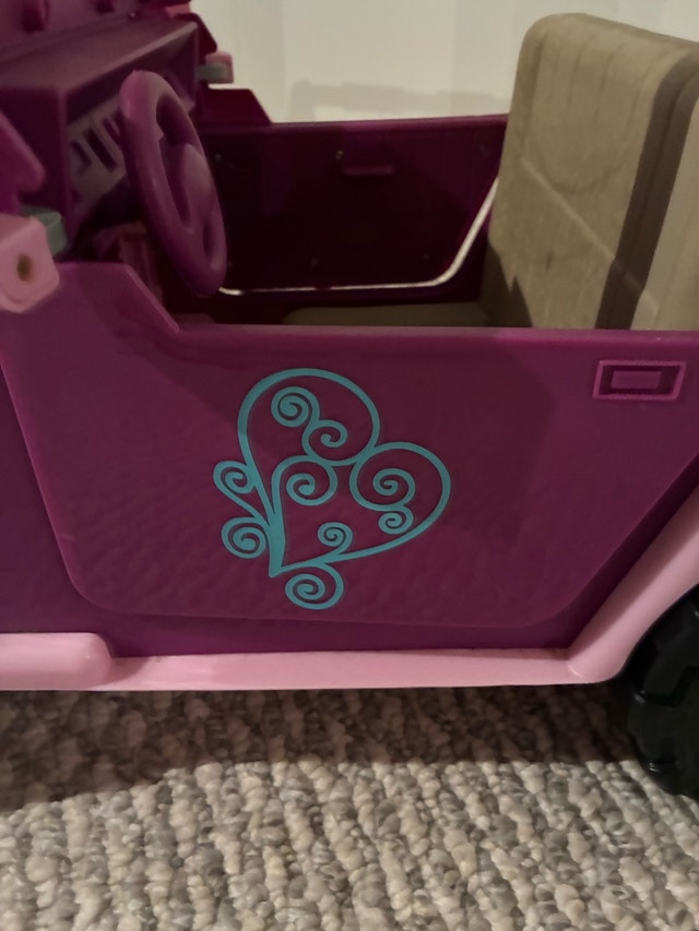 Doll Sized Toy Jeep - photo 3