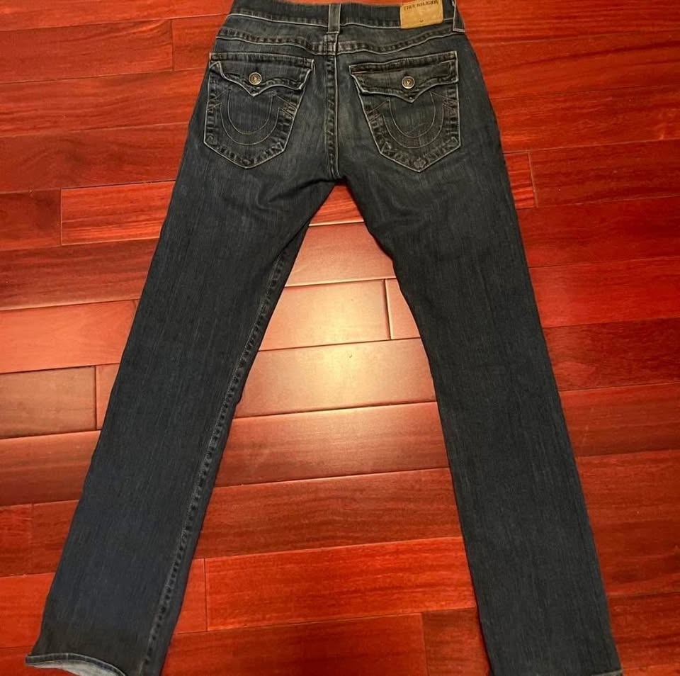 True Religion "Rickey" Relaxed Straight Jeans W29L43 - photo 2