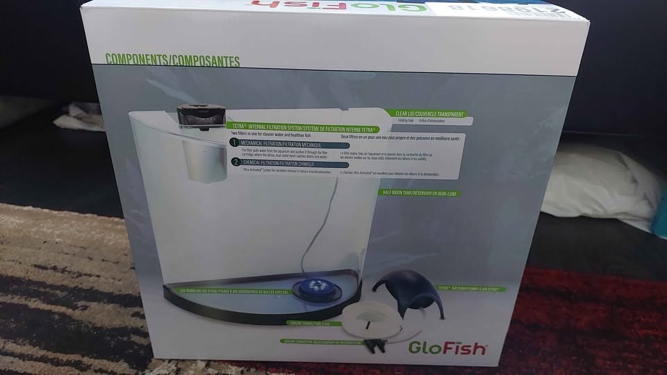 New 3 gallon tank with full setup - photo 2