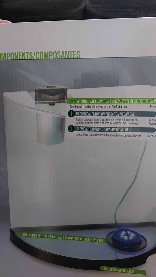 New 3 gallon tank with full setup - photo 3