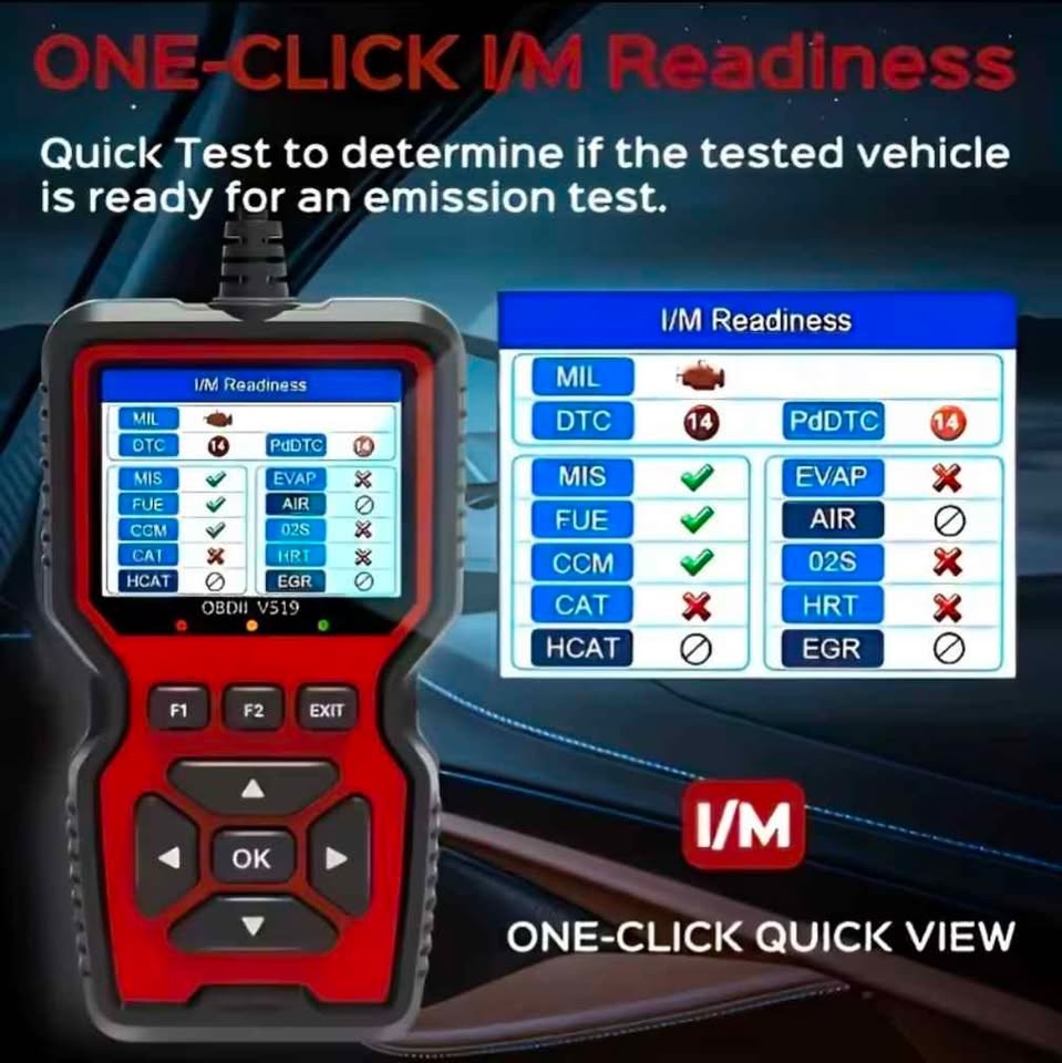 V519 Universal Car OBD II Scanner - photo 5