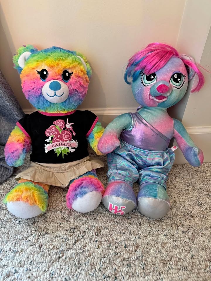 Build a Bears: Honey Girls (Viv) & Rainbow Teddy