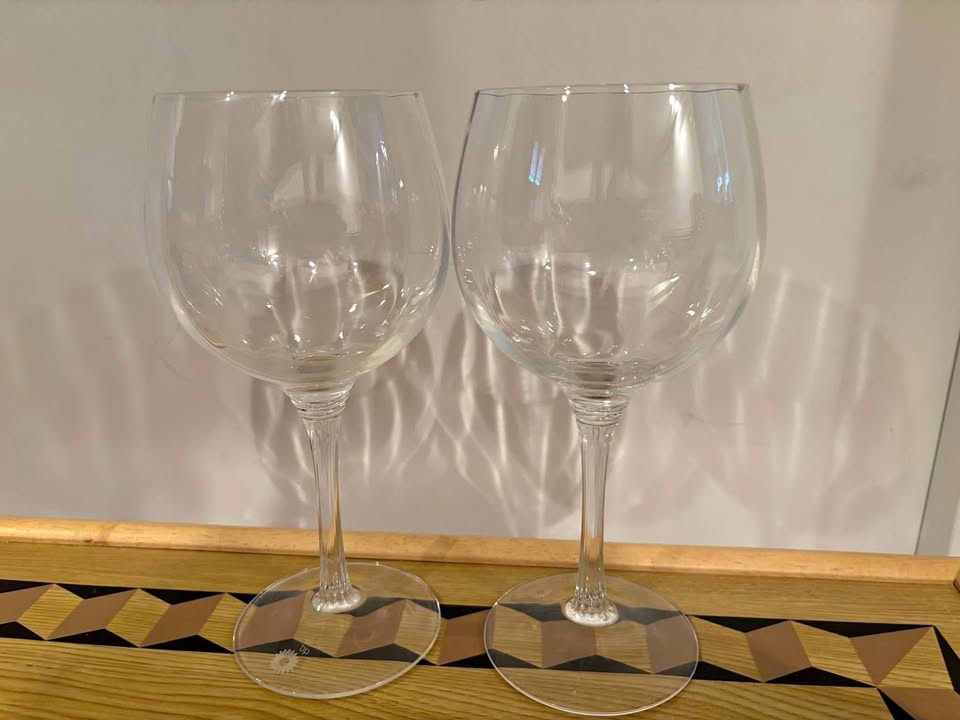 BP Oil Wine Glasses