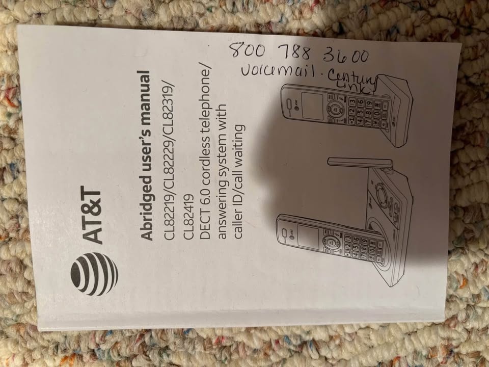AT&T Phones with Answering Machine - photo 2