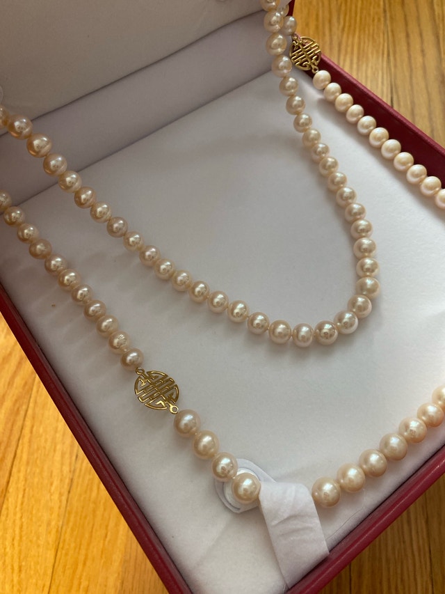 Real Pearl Necklace