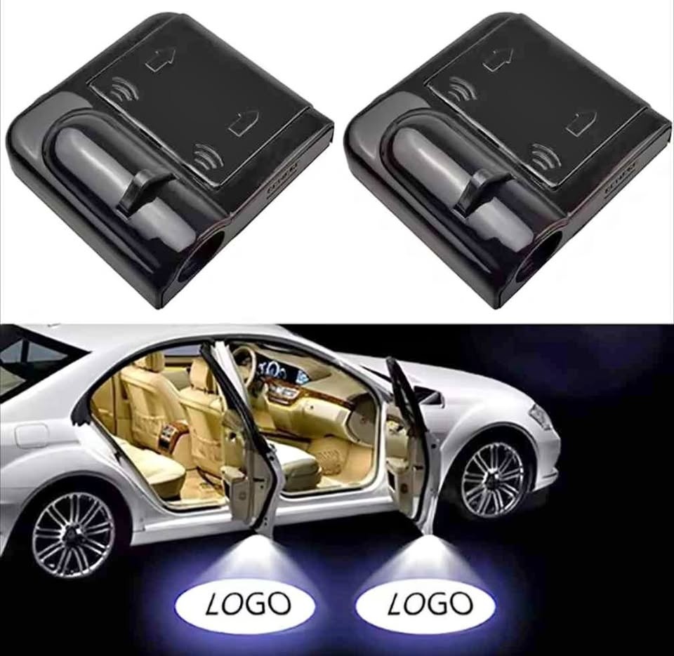 2PCS Wireless LED Car Door Welcome Logo Lights – Laser Ghost Sha