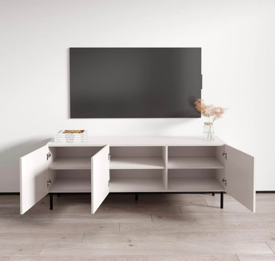 TV Stand Console table with storage 59.3” - photo 5