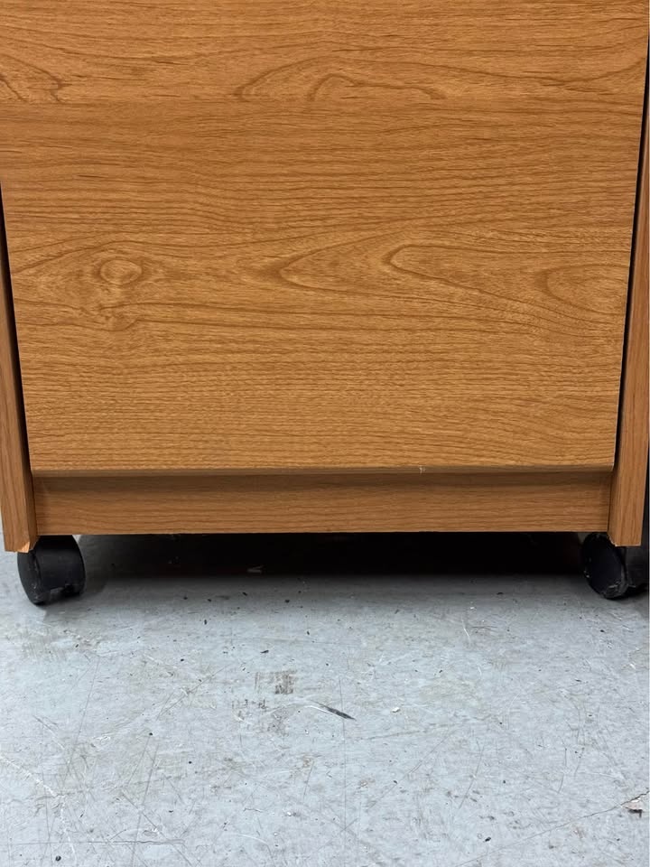 Wooden Cabinet on Wheels - photo 3