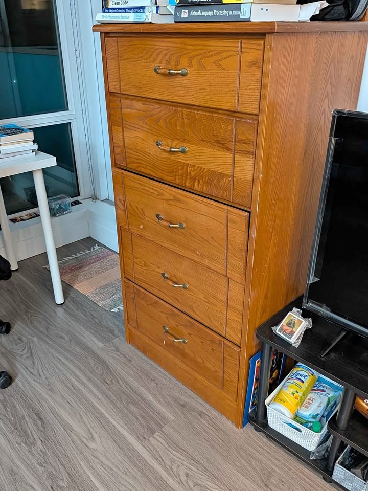 Wooden Storage Cabinet