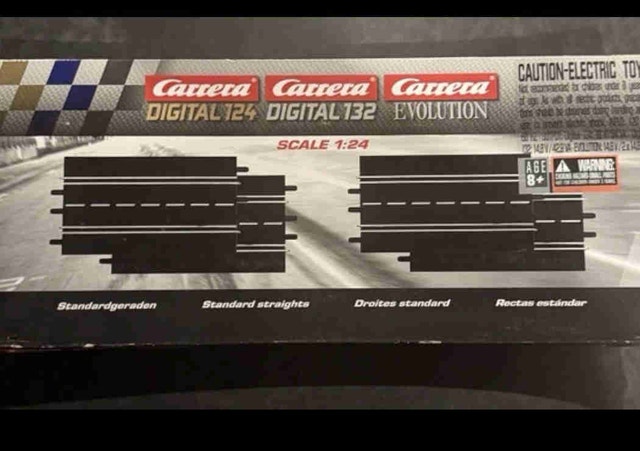 Carrera 20509 Standard Straight Track Sections