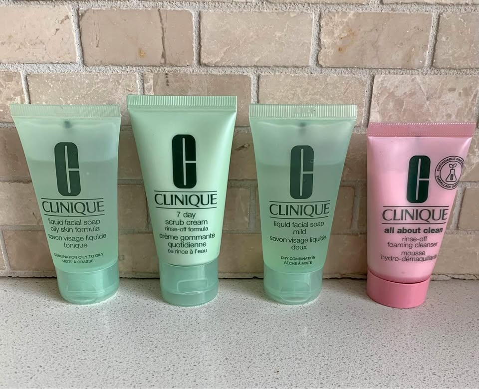 NEW - Clinique Facial Cleanser Minis Bundle