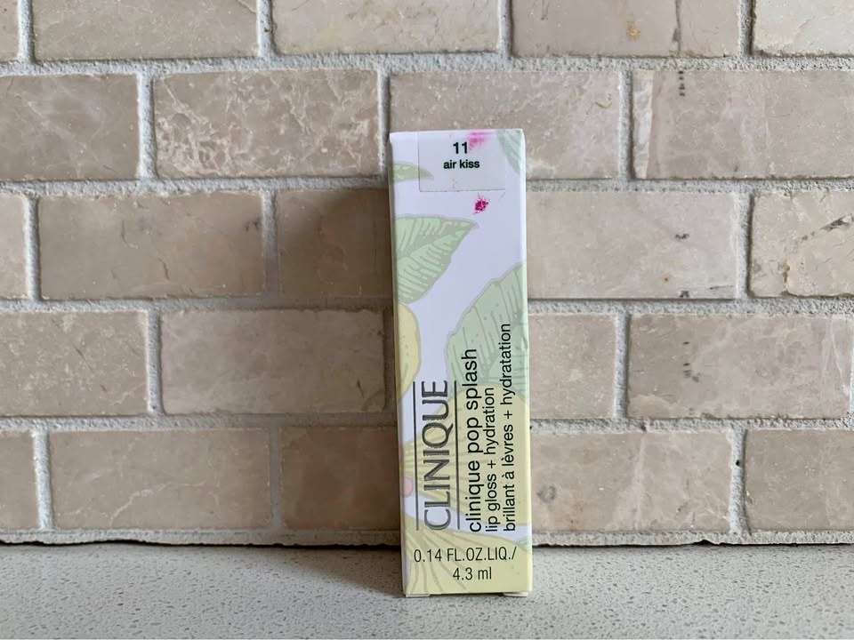 NEW - Clinique Pop Splash Lip Gloss (Air Kiss)