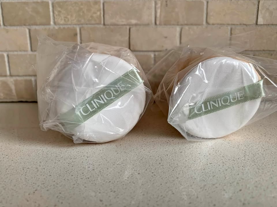 Two Dozen Clinique Powder Puffs/Makeup Applicators