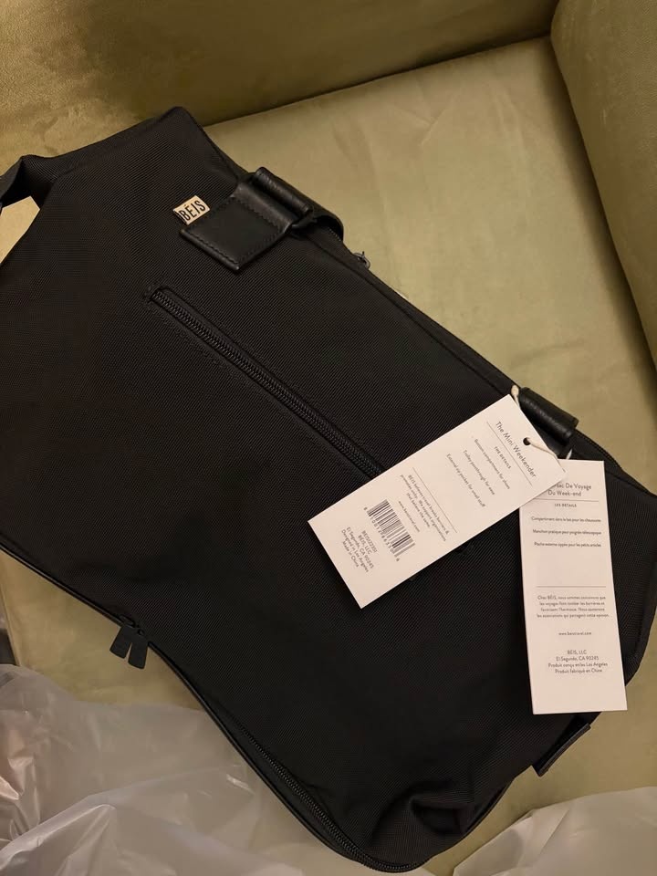 BNWT - Béis The Mini Weekender (Black) - photo 2