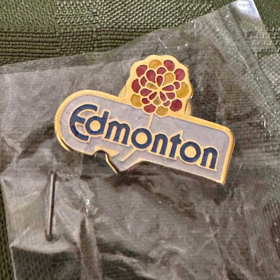 City of Edmonton lapel pin