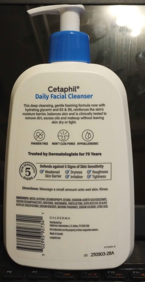 Cetaphil Daily Facial Cleanser 16oz - photo 2