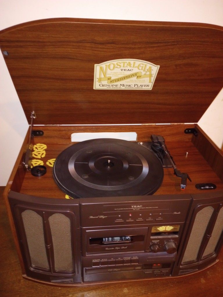 TEAC GF-330 Music System - AM/FM, Cassette, CD, Turntable - photo 5