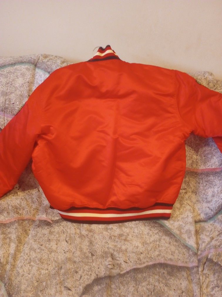 Chicago Blackhawks Satin Jacket (XL) - photo 5