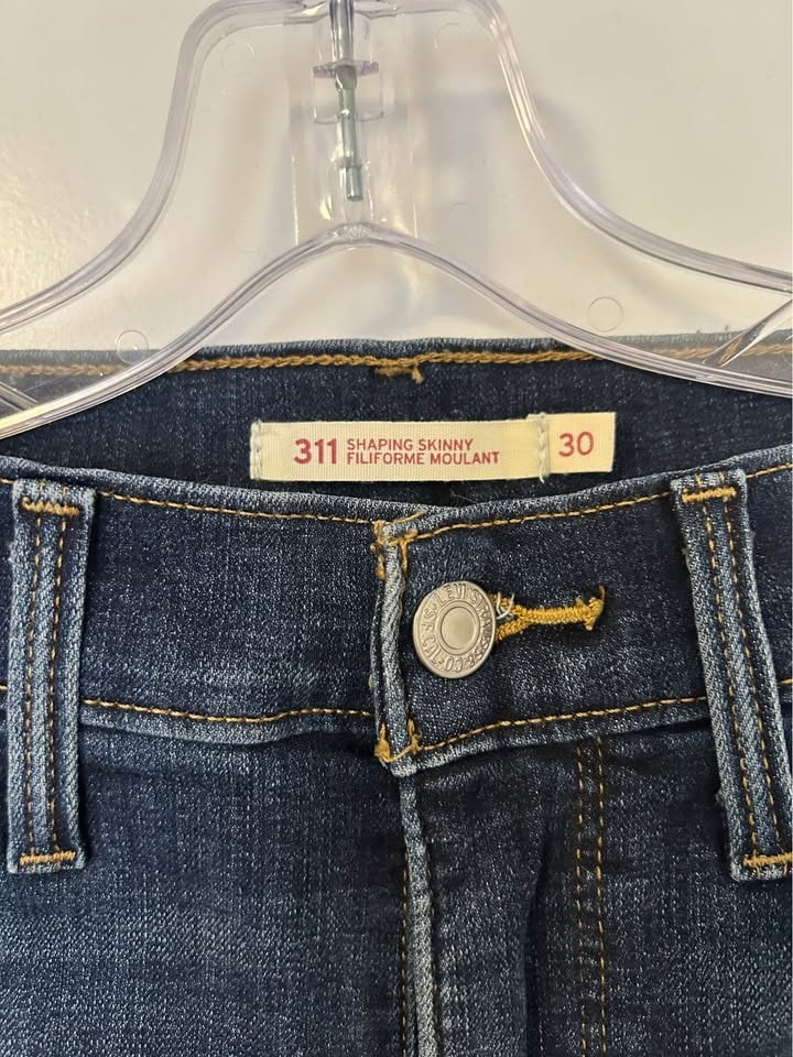 WOMENS LEVI’S CROPPED SKINNY JEANS - photo 4