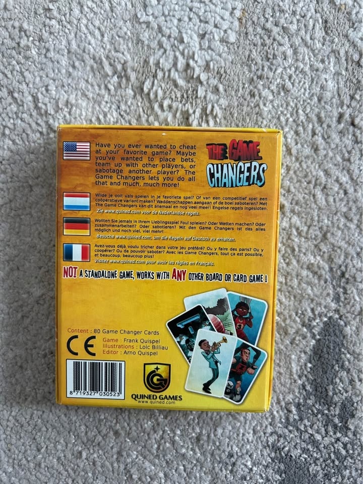 THE GAME CHANGERS PLAYING CARDS by FRANK QUIPSEL - photo 2