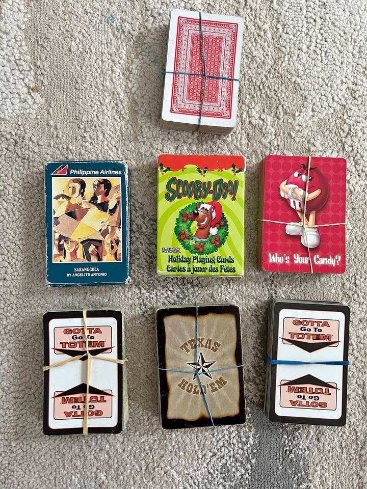 Variety Playing Card Decks - $2 Each or $10 Bundle