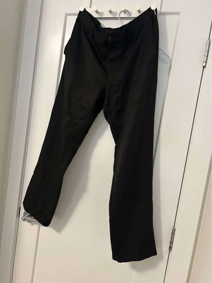 Men's Formal Dress Pants (Black) - photo 3