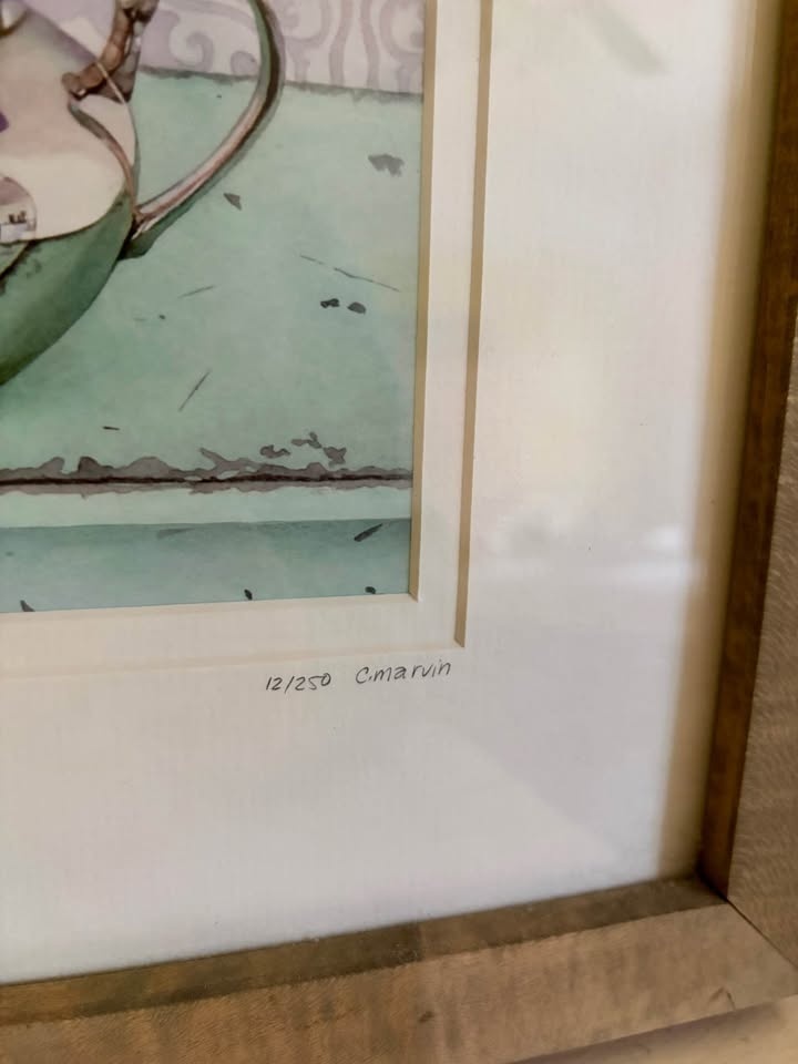 Cori Lee Marvin Watercolour Limited Framed Prints - photo 5