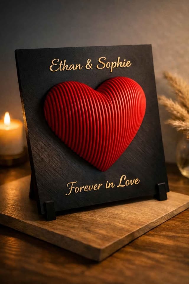 💖 Valentine’s Day Gift Idea | Custom 3D Display + Free Keychain - photo 4