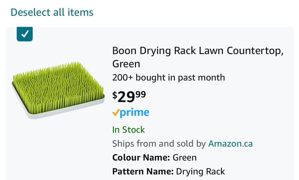 Grass Drying Rack / Boon Drying Rack Lawn Countertop - photo 4