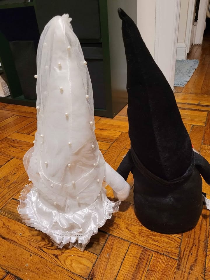 Rae Dunn Wedding Gnomes - New Condition - photo 2
